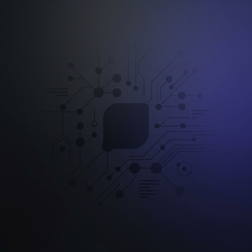 Minimalist dark mode illustration with subtle abstract geometric shapes representing custom agent skills for Claude Code